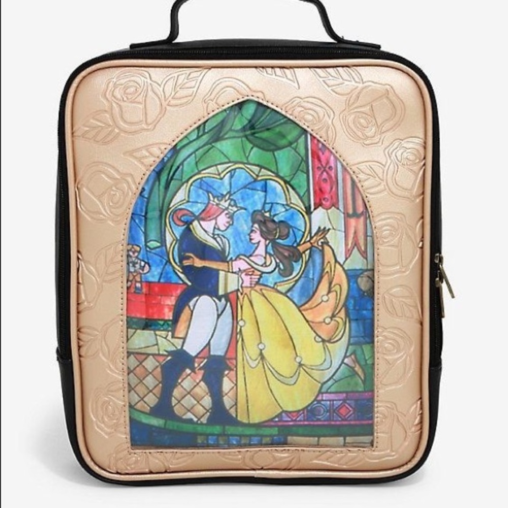 Beauty and the beast mini backpack